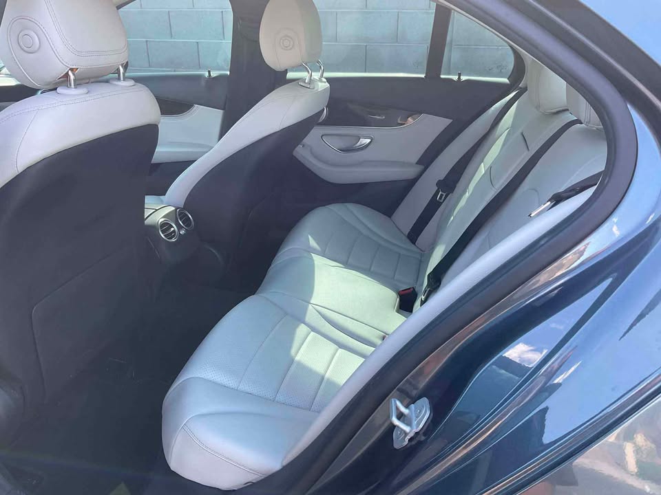 Mercedes-Benz rear leather interior restored to like-new condition